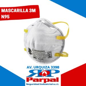 RESPIRADOR 8210 N95 PARA  POLVOS Y NEBLINAS