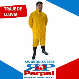 TRAJE PARA LLUVIA PVC