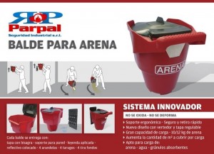 BALDE PARA ARENA PLASTICO