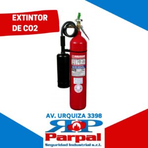 EXTINTOR BC CO2 de 5 Kg.