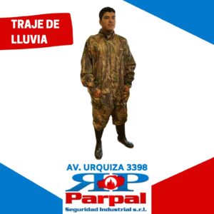 TRAJE DE LLUVIA ROYAL (NYLON) CAMUFLADO