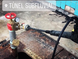 Prueba Hidráulica cañería Red Incendio – Túnel Subfluvial