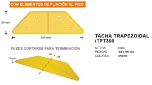 TACHA TRAPEZOIDAL