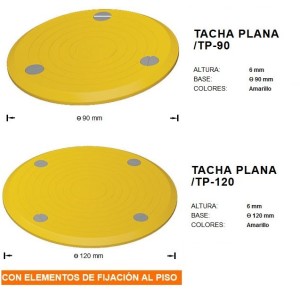 TACHA PLANA