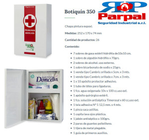 BOTIQUIN CHAPA 26 PRODUCTOS