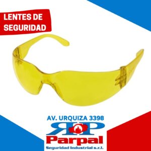 LENTES DE SEGURIDAD ECOLINE AMARILLO