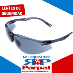 LENTES DE SEGURIDAD NEON GRIS