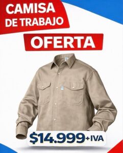 CAMISA DE TRABAJO ¡¡ OFERTA !!
